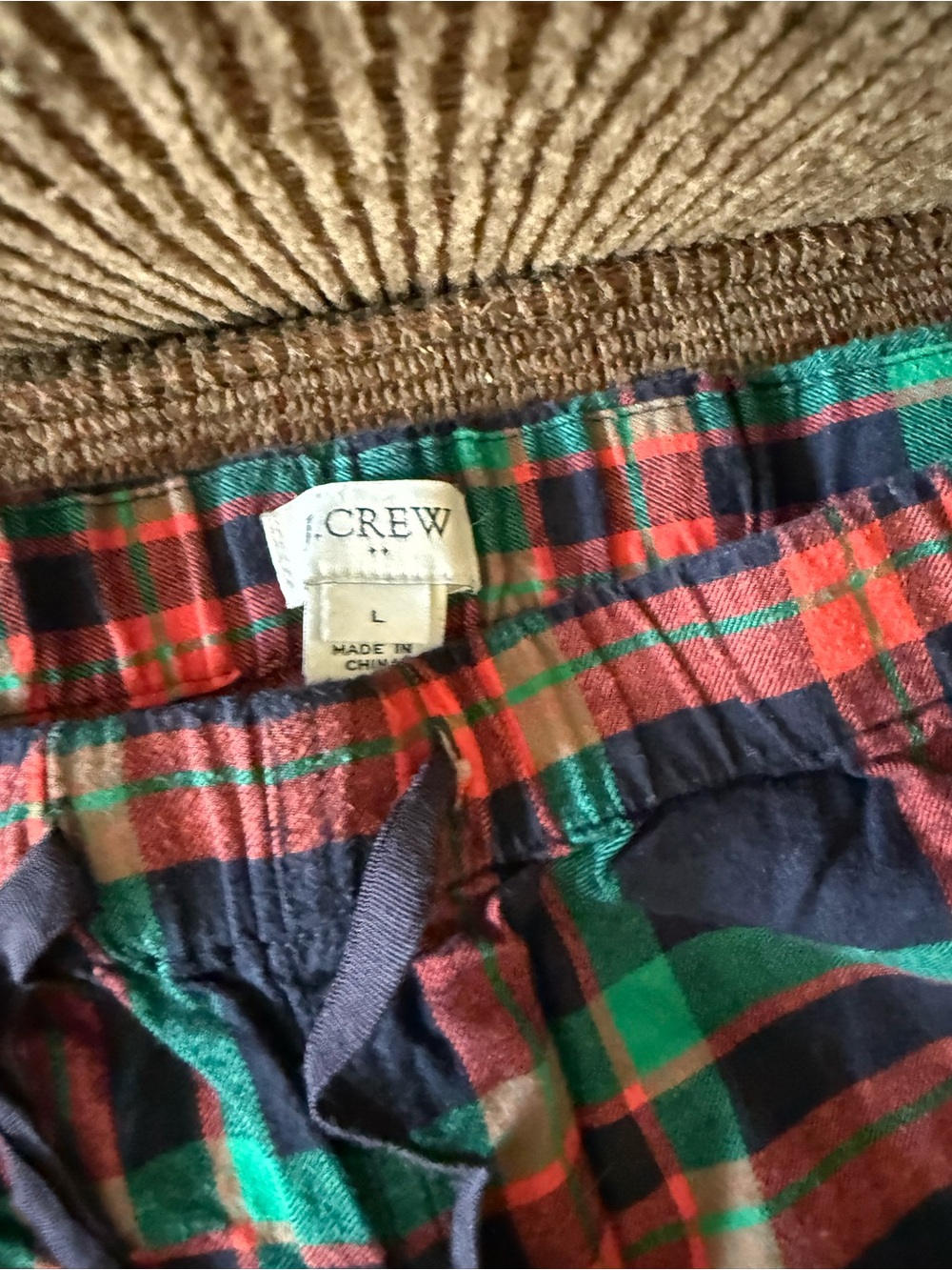 J. Crew Factory Flannel Lounge Pants - lot of 5, size L - Picture 15 of 16